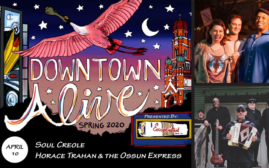 Soul Creole + Horace Trahan & The Ossun Express at DTA!