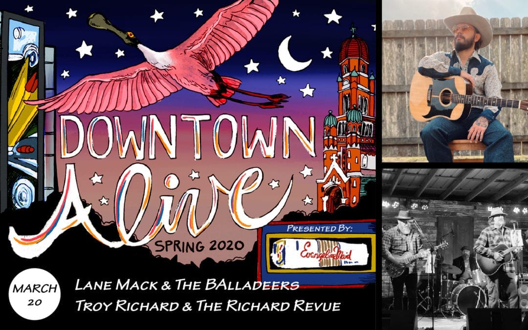 Lane Mack and the Balladeers + The Richard Revue @ DTA!