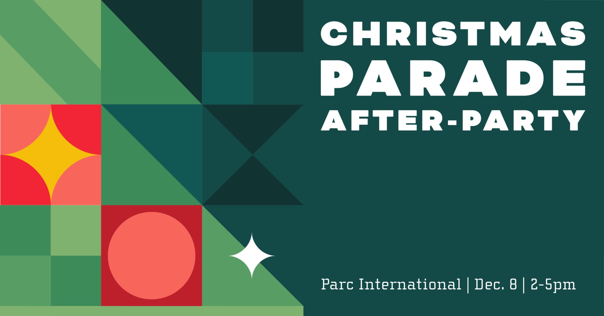 Sonic Christmas Parade After-Party event graphic