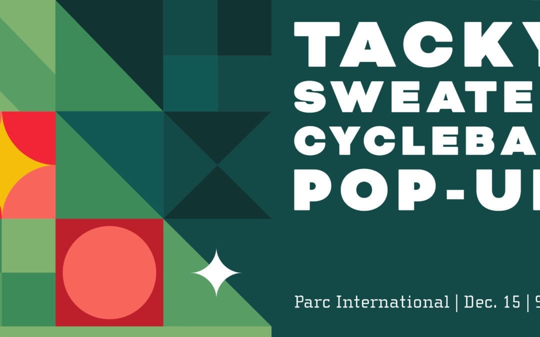 CycleBar Tacky Sweater Pop-Up