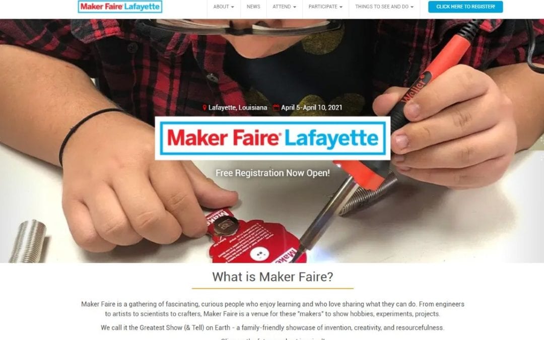Maker Faire Lafayette schedule announced, online registration open for attendees