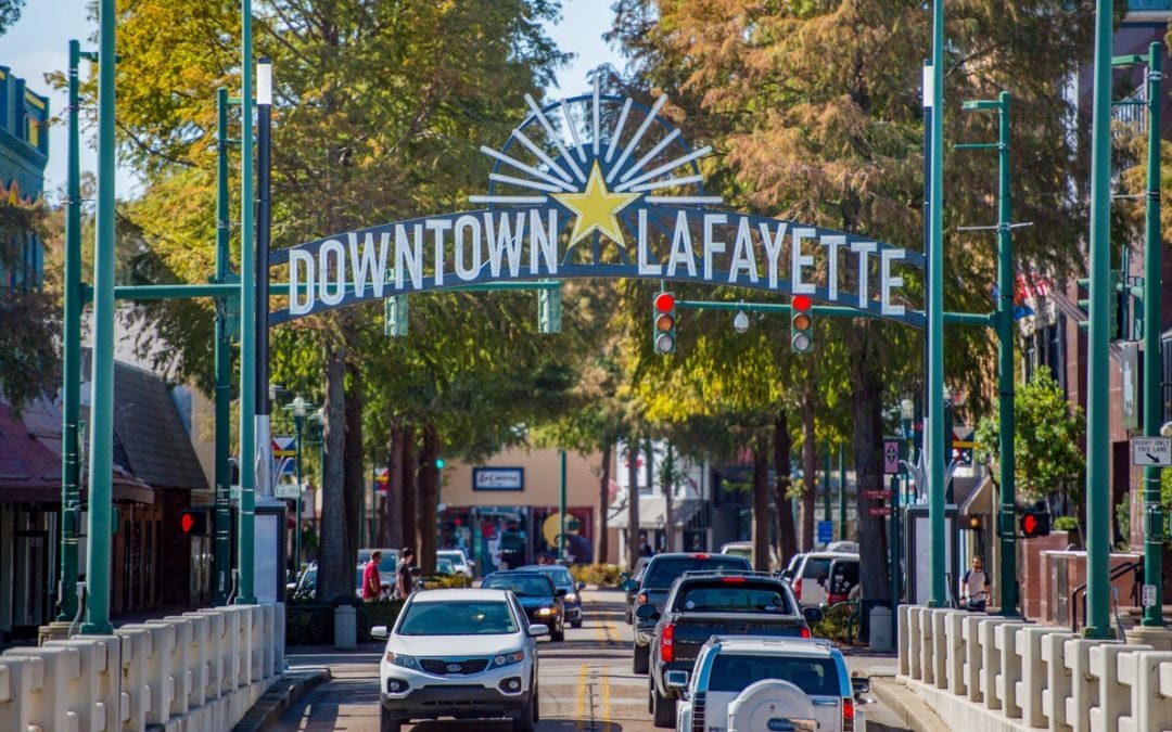 Downtown Lafayette breaks ground on sewage lift station, setting stage for development