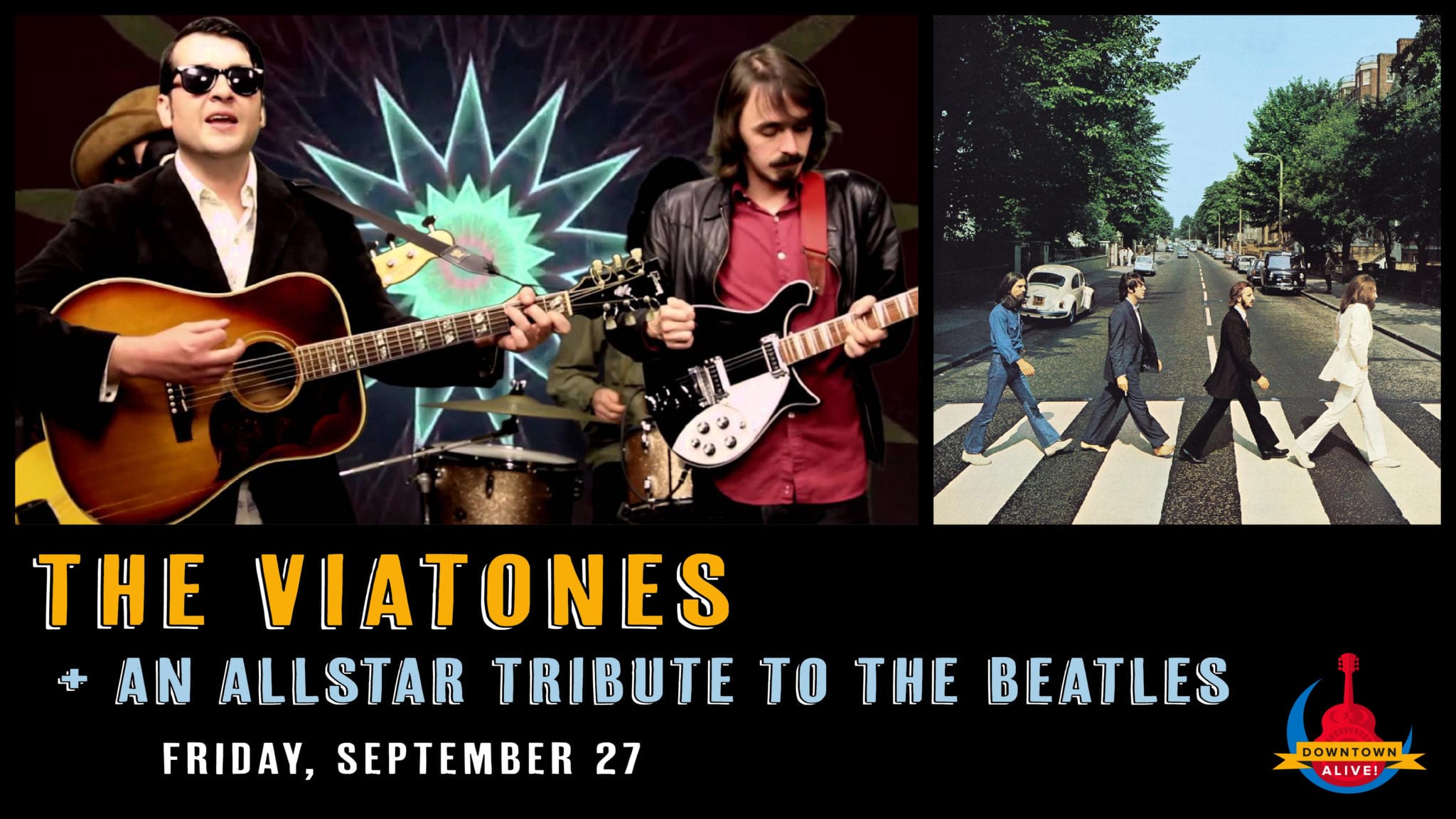 The Viatones + Beatles Tribute Friday, September 27