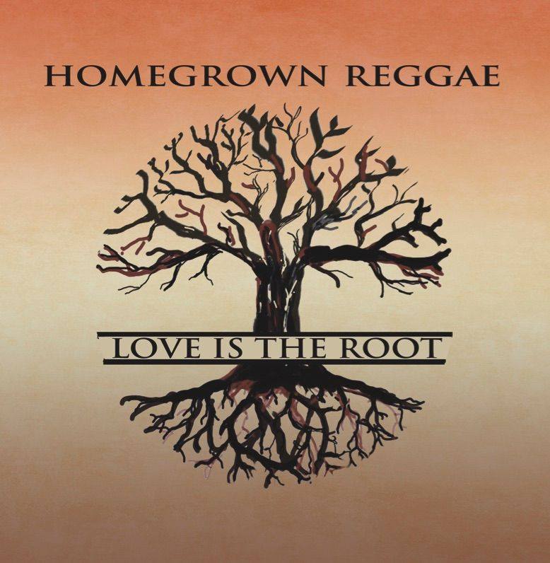 reggea event graphic with silhouette of tree and roots
